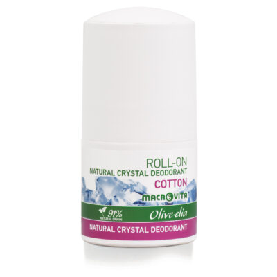 Natural Crystal Deodorant Roll-on Cotton